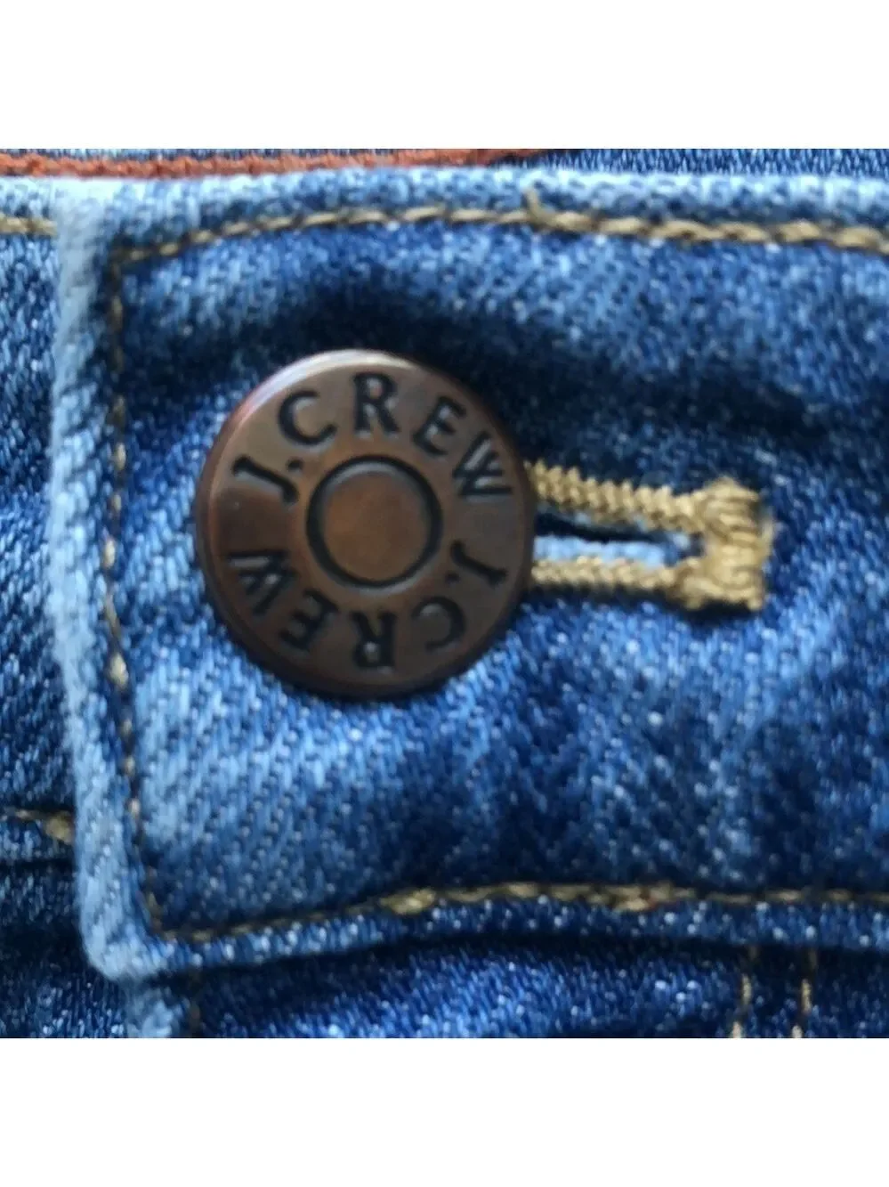 J. Crew Denim Jean Shorts Stretch Fit Cuffed Size 28 - Picture 3 of 9